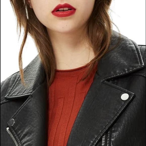 🔥NWT TOPSHOP ON-TREND MOTO JACKET!🏍 - Picture 7 of 8